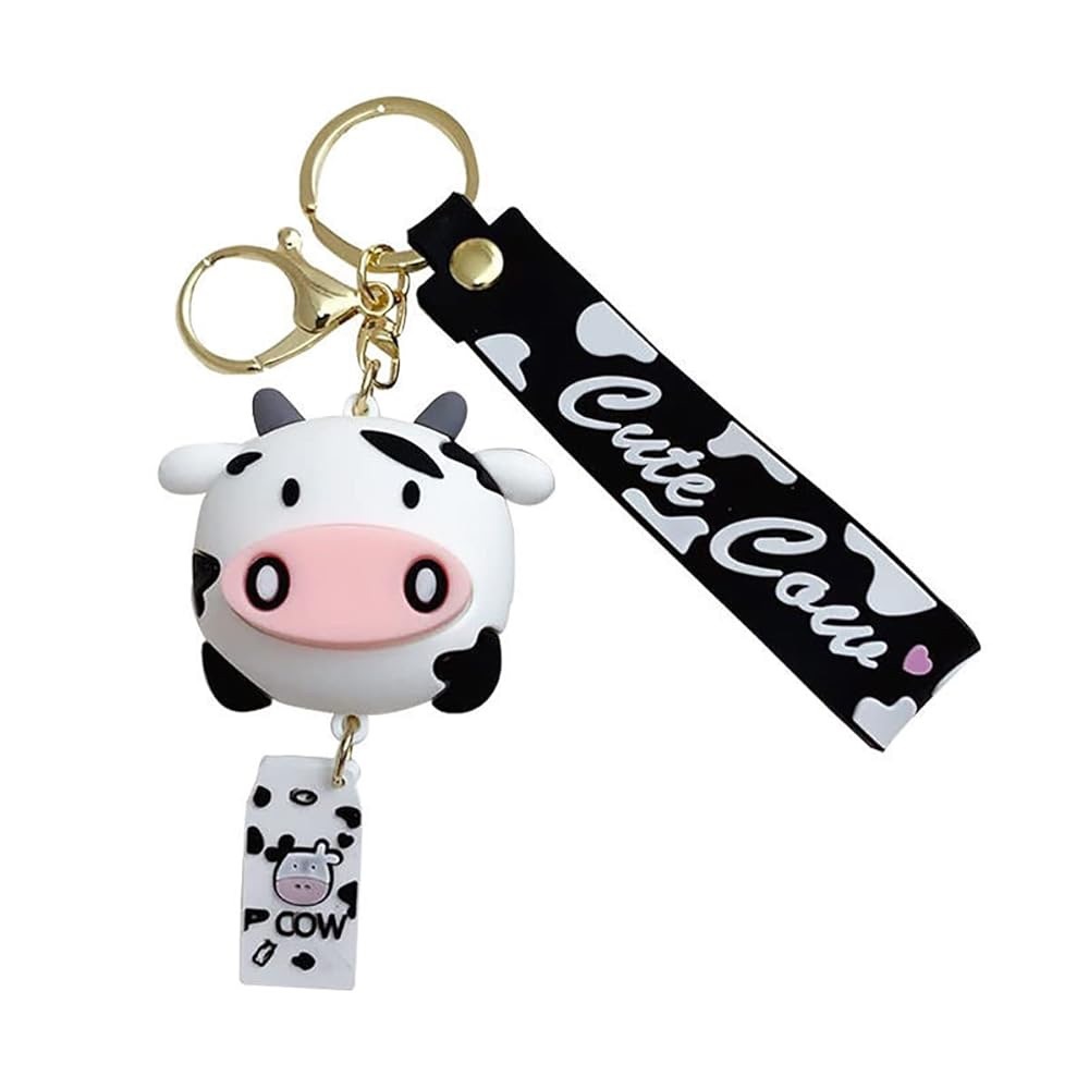 LOPURO Cow Keychain 🐮